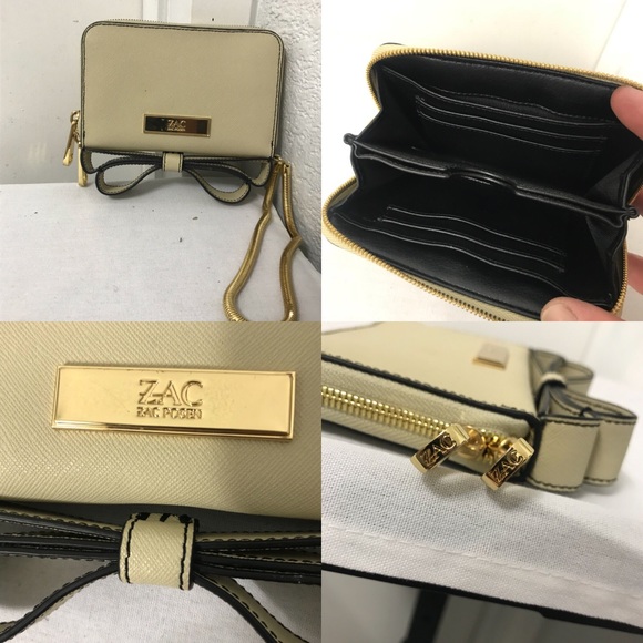 Zac Posen bow tie clutch wallet. - Picture 2 of 3